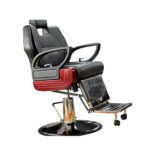 Barber chair double leather