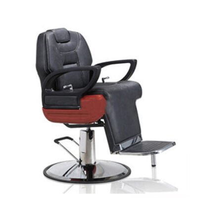 Barber chair double leather