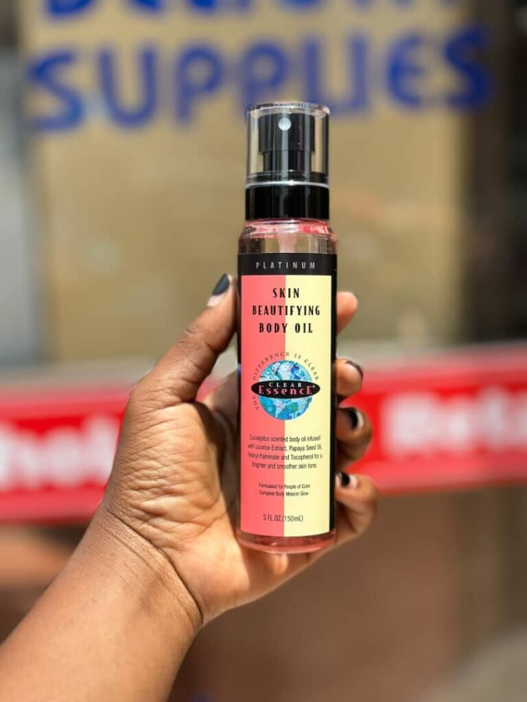 Clear Essence Platinum Skin Beautifying Body Oil (150ml / 5 FL.OZ.)